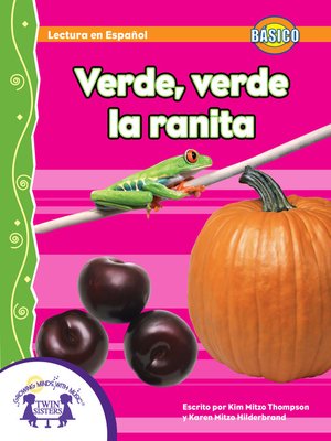 cover image of Verde, verde la ranita